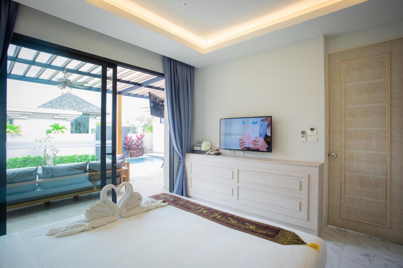 Gold Chariot Pool Villa, Phuket - Sha Plus Certified شاطئ بانغ تاو المظهر الخارجي الصورة