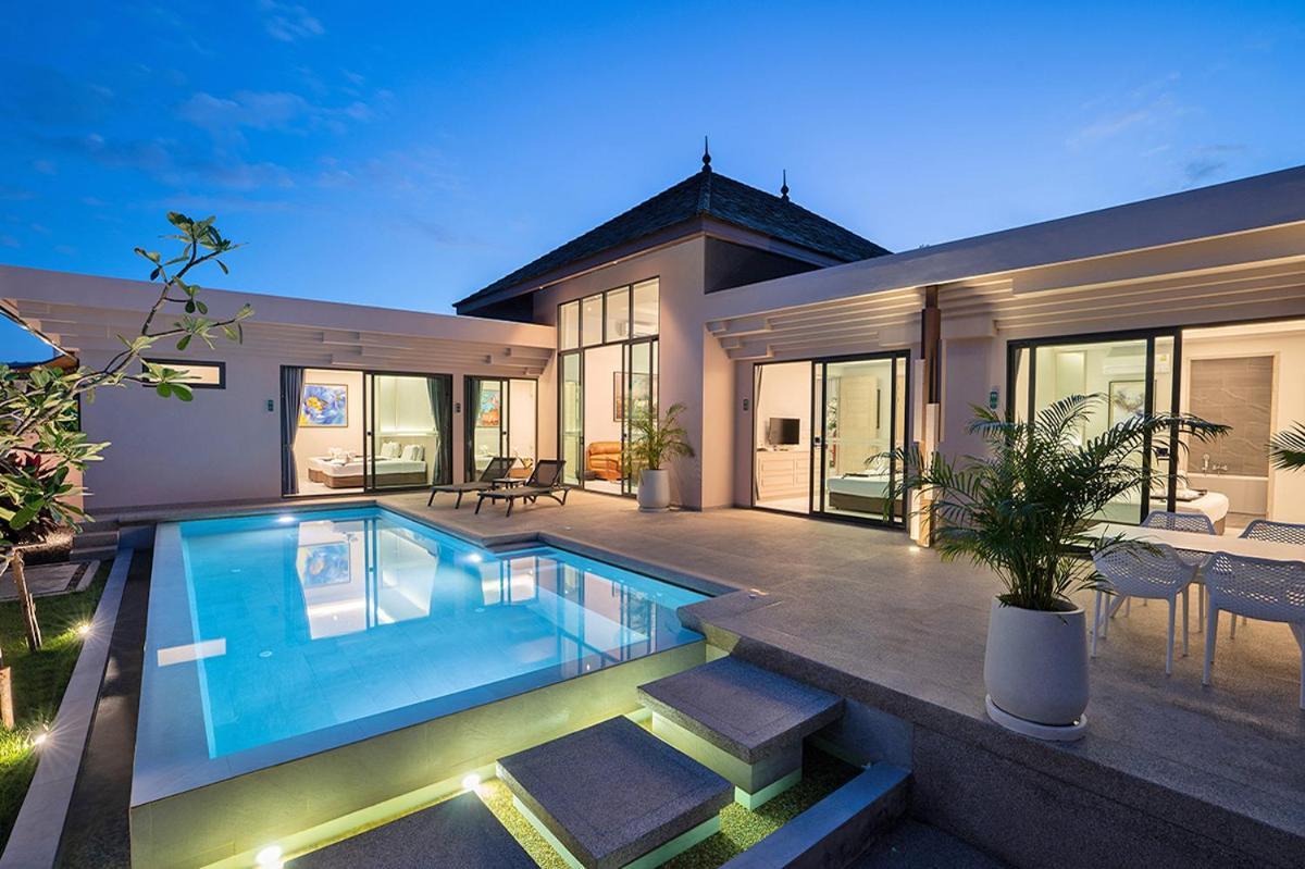 Gold Chariot Pool Villa, Phuket - Sha Plus Certified شاطئ بانغ تاو الغرفة الصورة