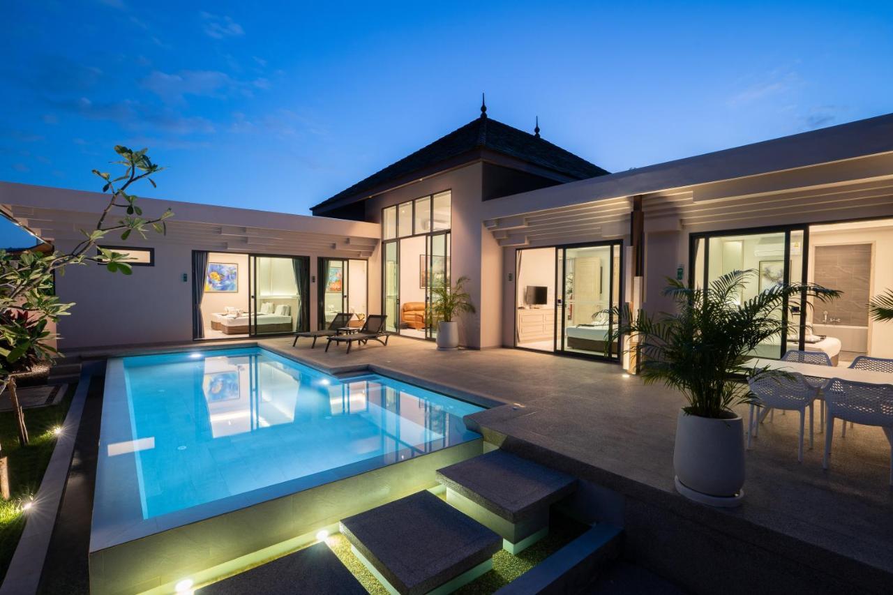 Gold Chariot Pool Villa, Phuket - Sha Plus Certified شاطئ بانغ تاو المظهر الخارجي الصورة